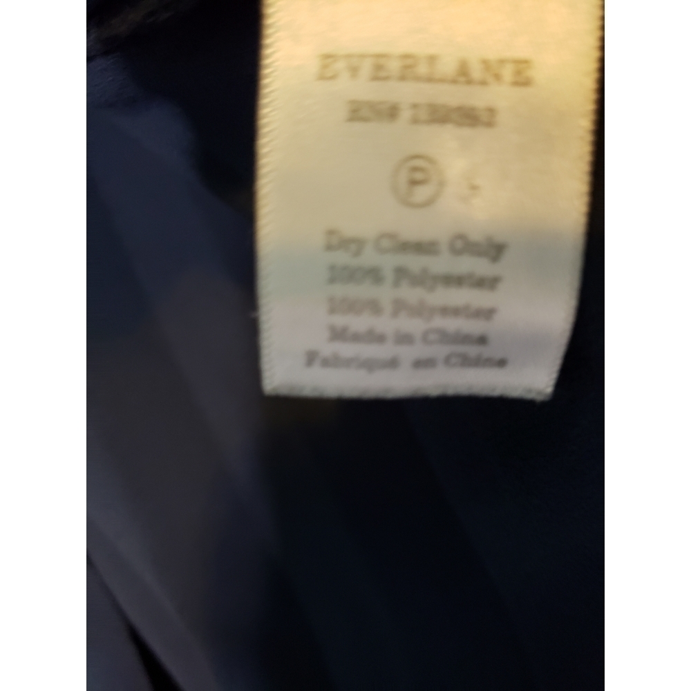 Everlane Navy Pleated skirt - Picture 6 of 10